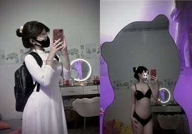 Sex Trang Nhung платье сексуально