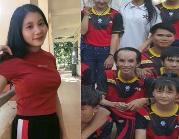 Запустите горячий клип учителя в районе Duc Co Gia Lai со студентами